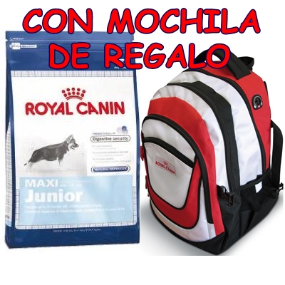 ROYAL CANIN MAXI 15KG CON MOCHILA DE REGALO | Tot d'Animals La S.L.
